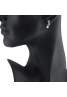 Lootkabazaar Korean Made Swarovski Drop Earring For Women (KHMSSJDES111802)